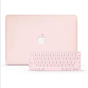 Pink LuvCase 2 in 1 Macbook air case